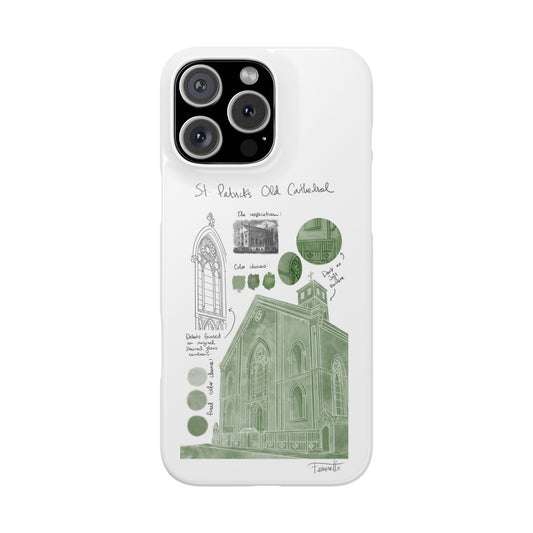 Phone Case - Old St Patrick's Cathedral Study Poster Design